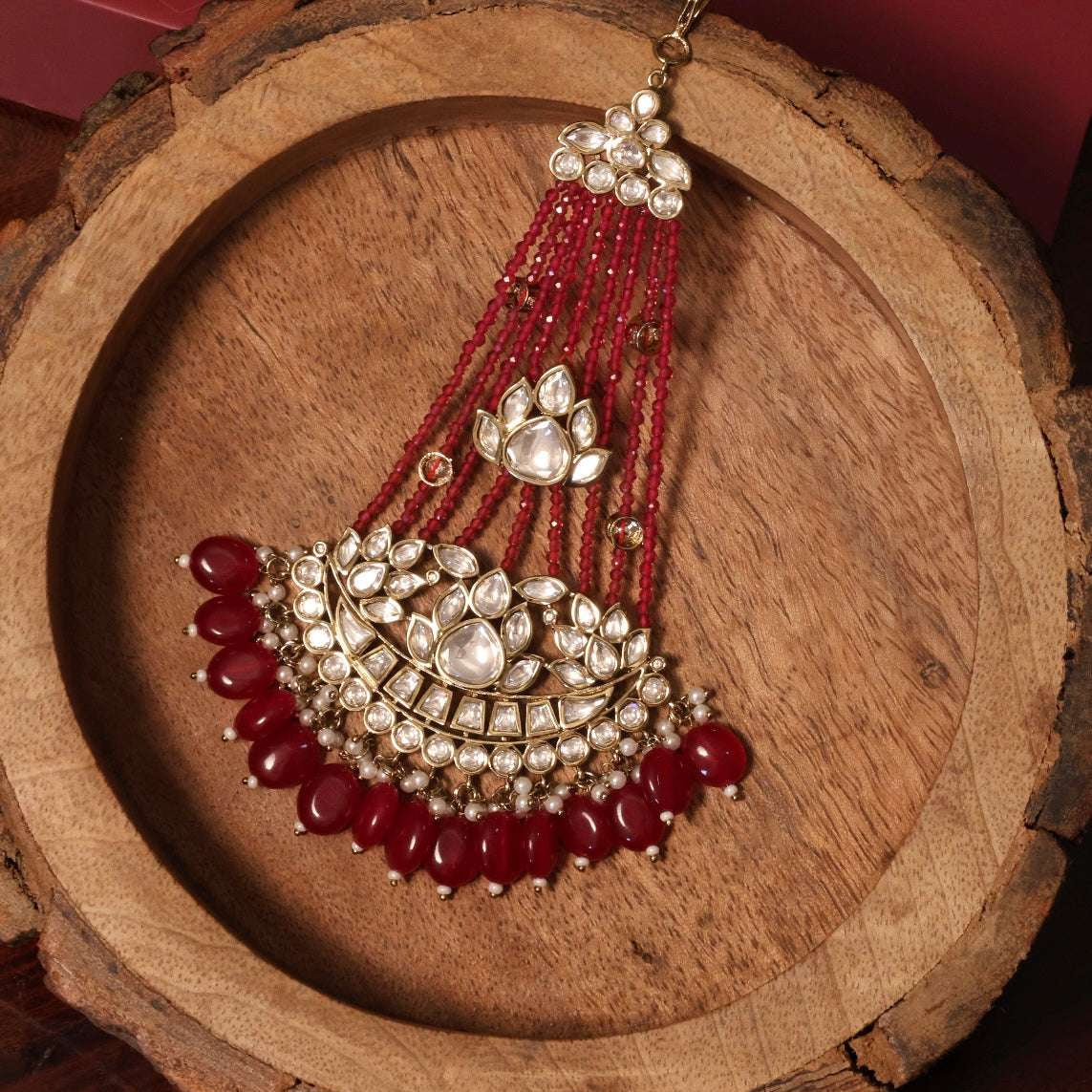 Noor-e-Gulab –Traditional Kundan Passa